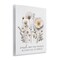 Stupell Industries Pressed Flowers Wash Away Troubles Wall Plaque, design by Lettered and Lined
